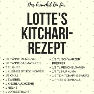 Kitchari-Rezept zum Fasten