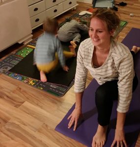 Yoga mit Kindern-Sprinter