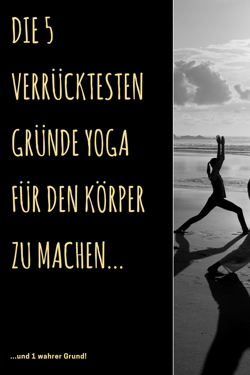 Pinterest-Grafik zum Blog-Post "Geiler Arsch - dank Yoga"